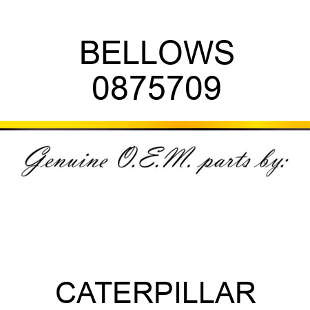 BELLOWS 0875709