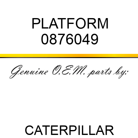 PLATFORM 0876049