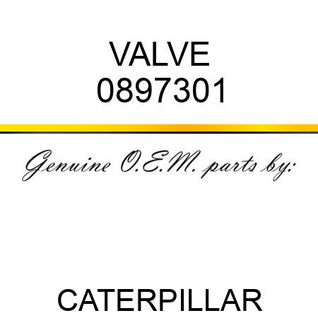 VALVE 0897301