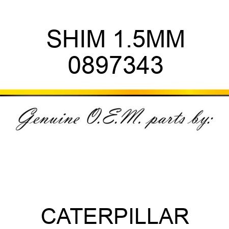 SHIM 1.5MM 0897343