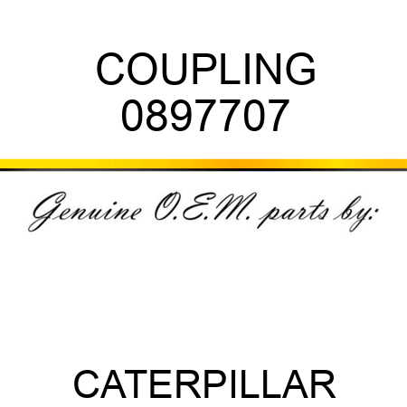 COUPLING 0897707