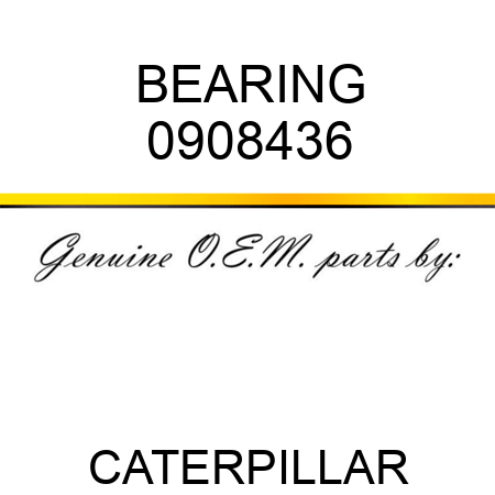 BEARING 0908436