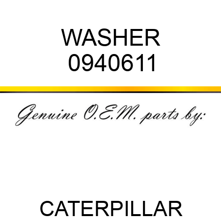 WASHER 0940611