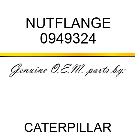 NUT,FLANGE 0949324