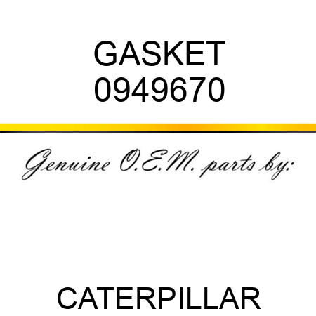 GASKET 0949670