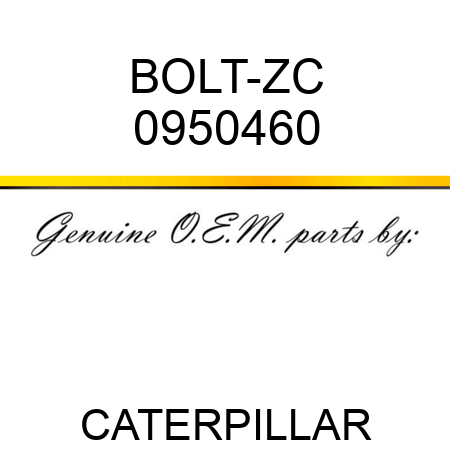 BOLT-ZC 0950460