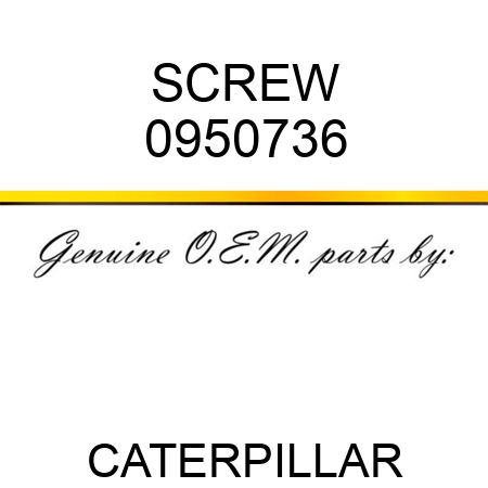 SCREW 0950736