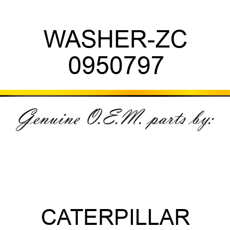 WASHER-ZC 0950797