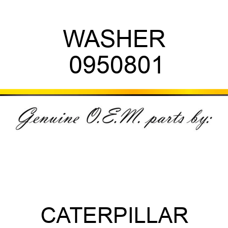 WASHER 0950801