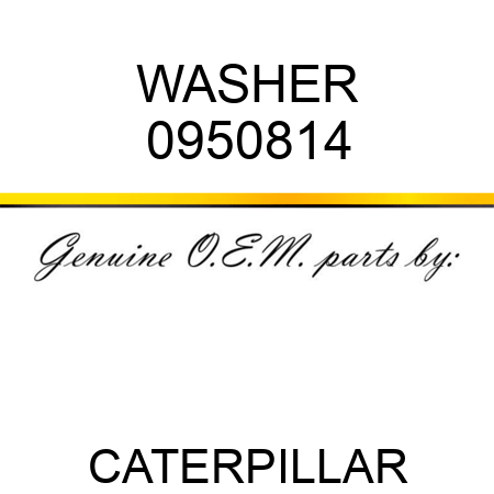 WASHER 0950814