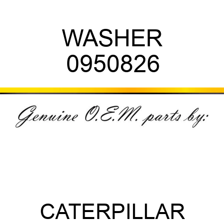 WASHER 0950826