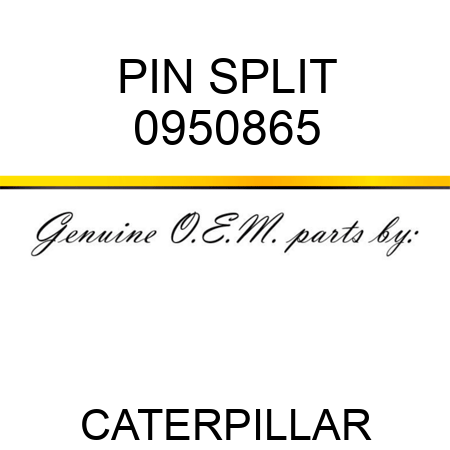 PIN SPLIT 0950865