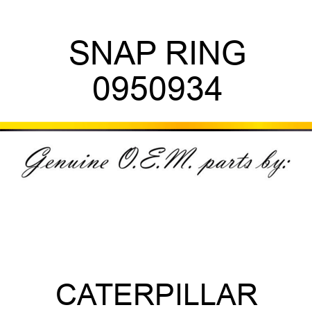 SNAP RING 0950934