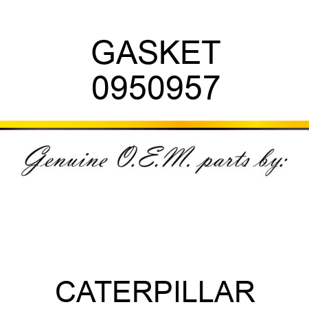GASKET 0950957