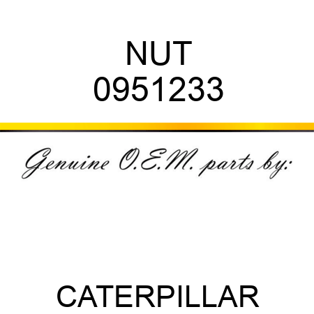 NUT 0951233