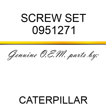 SCREW SET 0951271