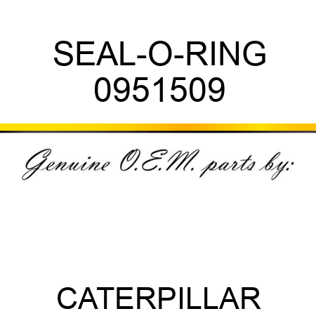 SEAL-O-RING 0951509