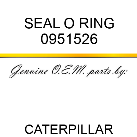 SEAL O RING 0951526