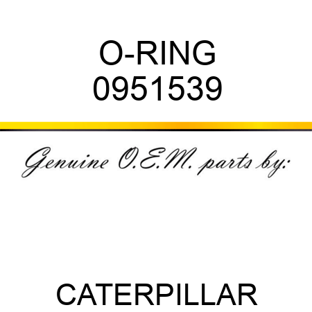 O-RING 0951539