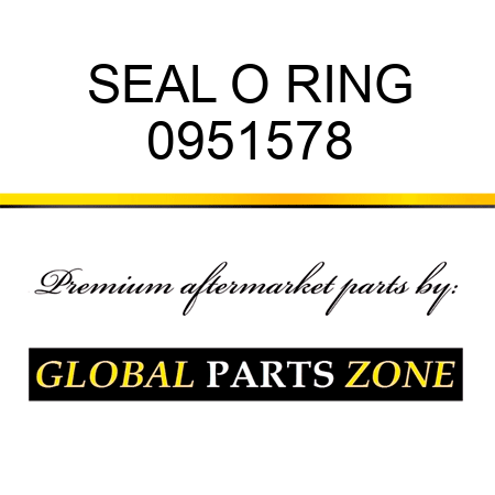 SEAL O RING 0951578