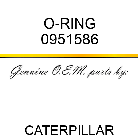 O-RING 0951586