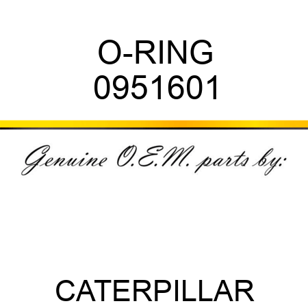O-RING 0951601