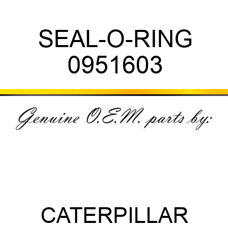 SEAL-O-RING 0951603