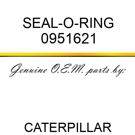 SEAL-O-RING 0951621