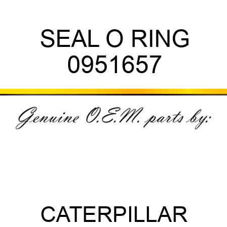 SEAL O RING 0951657