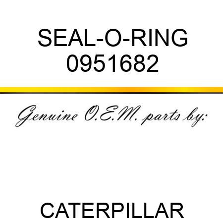 SEAL-O-RING 0951682