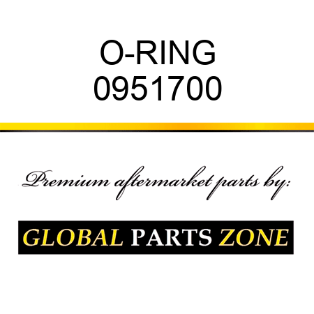 O-RING 0951700