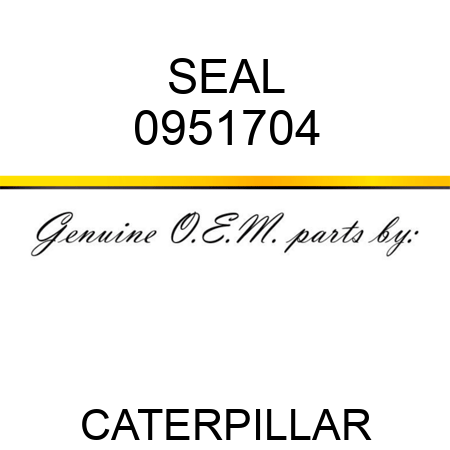 SEAL 0951704