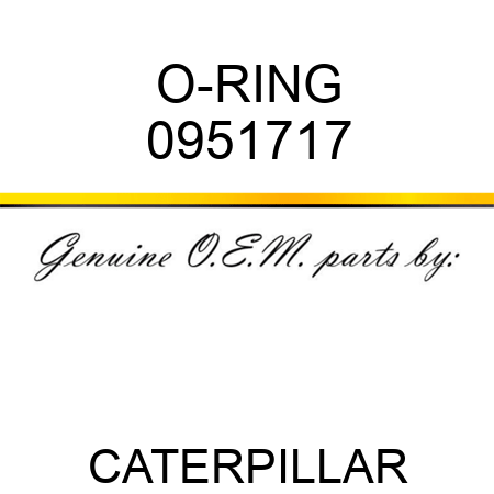 O-RING 0951717