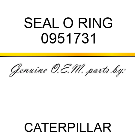 SEAL O RING 0951731