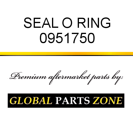 SEAL O RING 0951750