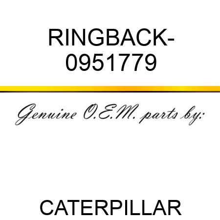 RING,BACK- 0951779