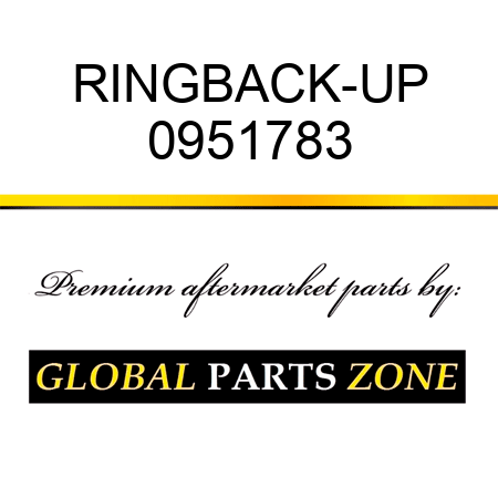 RING,BACK-UP 0951783