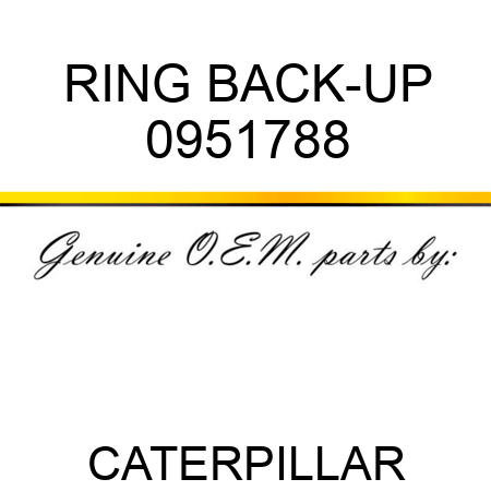 RING BACK-UP 0951788