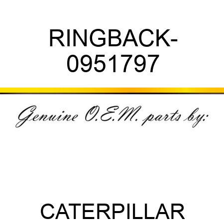 RING,BACK- 0951797