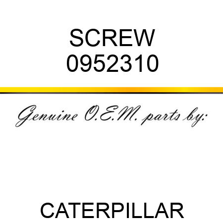 SCREW 0952310