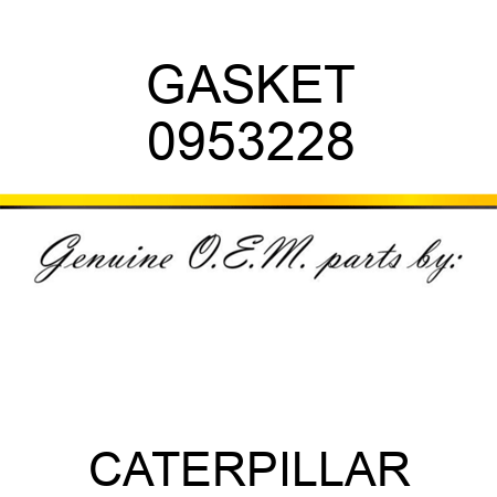 GASKET 0953228