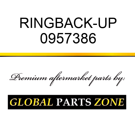 RING,BACK-UP 0957386