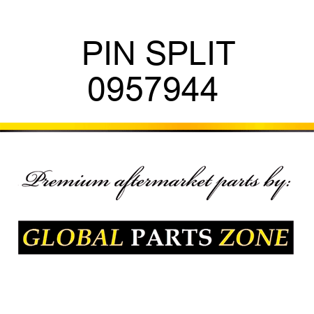 PIN SPLIT 0957944 