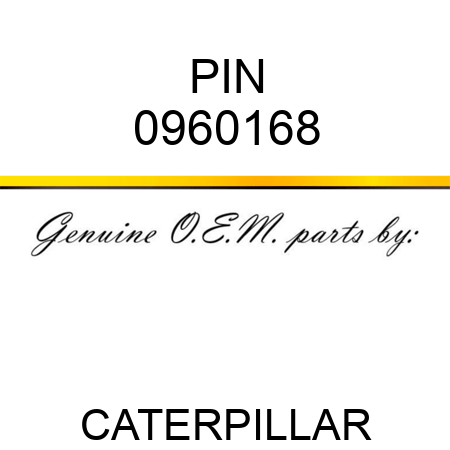 PIN 0960168