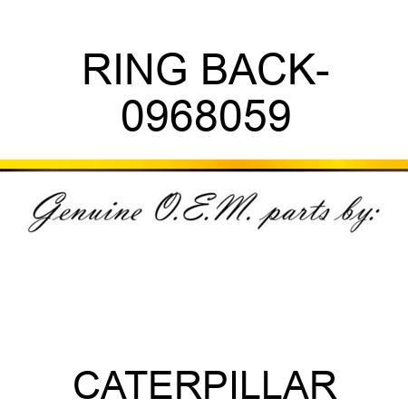 RING BACK- 0968059