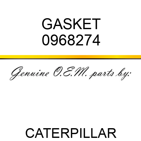 GASKET 0968274