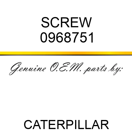 SCREW 0968751