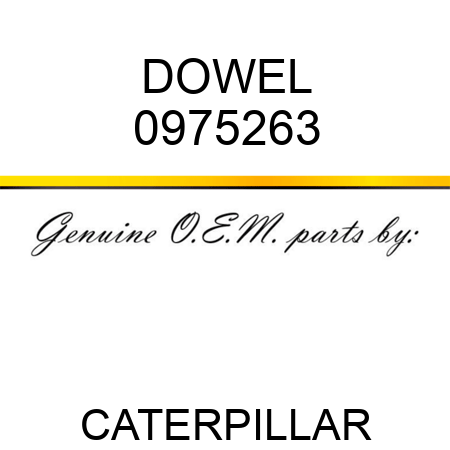 DOWEL 0975263