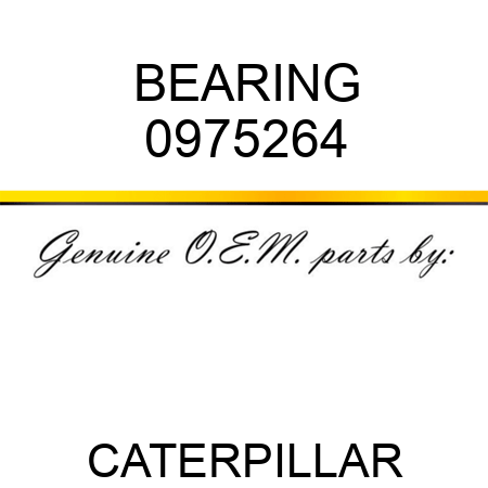 BEARING 0975264