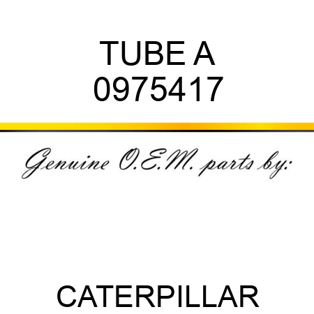 TUBE A 0975417